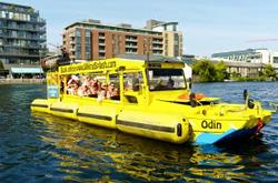 Viking Splash Tour. Guided tour of dublin in an amphibious vehicle from WWII. Product thumbnail image